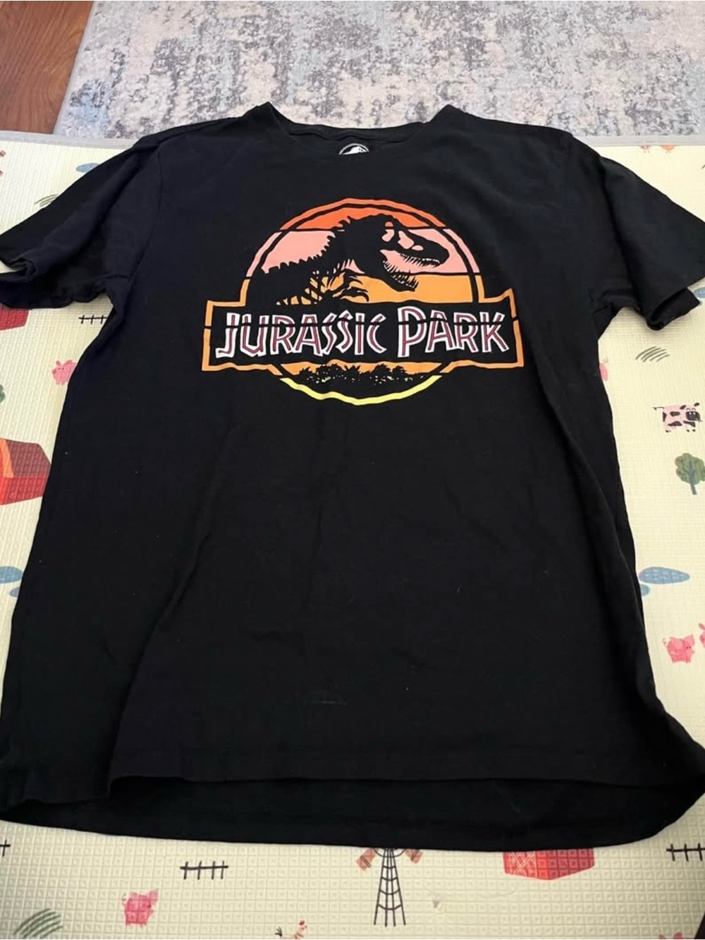 Jurassic Park Graphic Short Sleeve Tee - Black